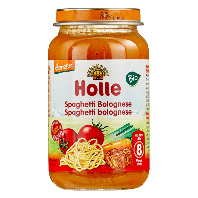 Acheter Petit Pot Pour Bebe Spaghetti Bolognaise Bio 2 G Biologique Naturel Bebe Holle