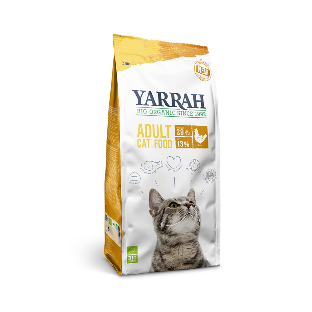 Acheter Croquettes Au Poulet Pour Chat Bio Sur Kazidomi