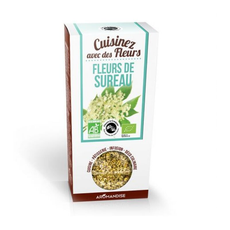 Acheter Fleurs De Sureau Sain Bio Aromandise Kazidomi
