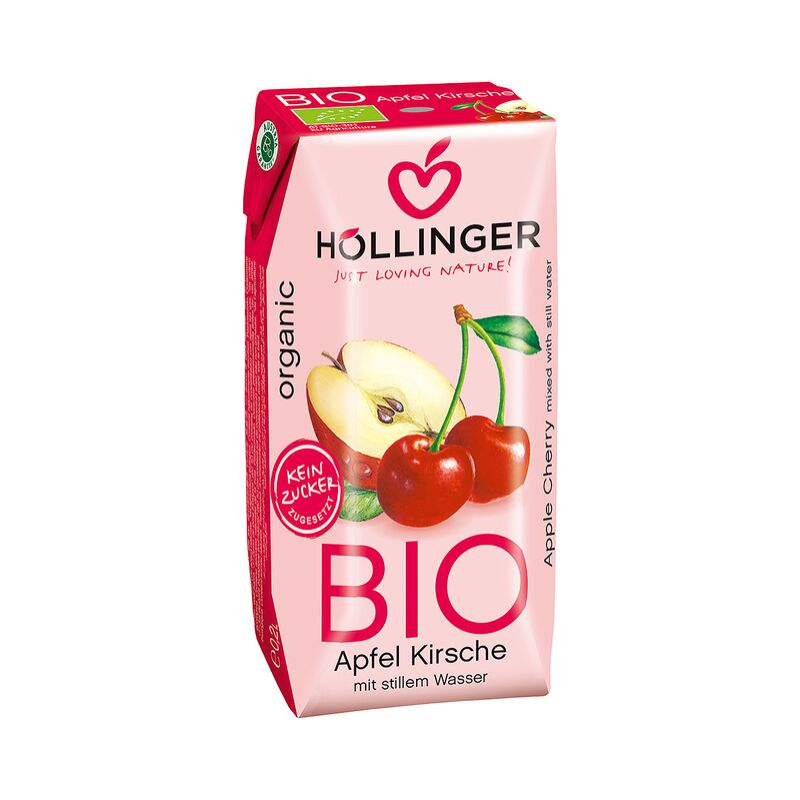 Acheter Jus Pomme Cerise Sain Bio Hollinger