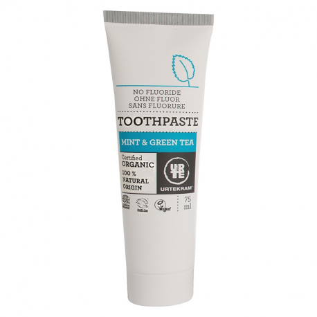 Dentifrice menthe - the vert 75 ml, Urtekram, Soins dentaires