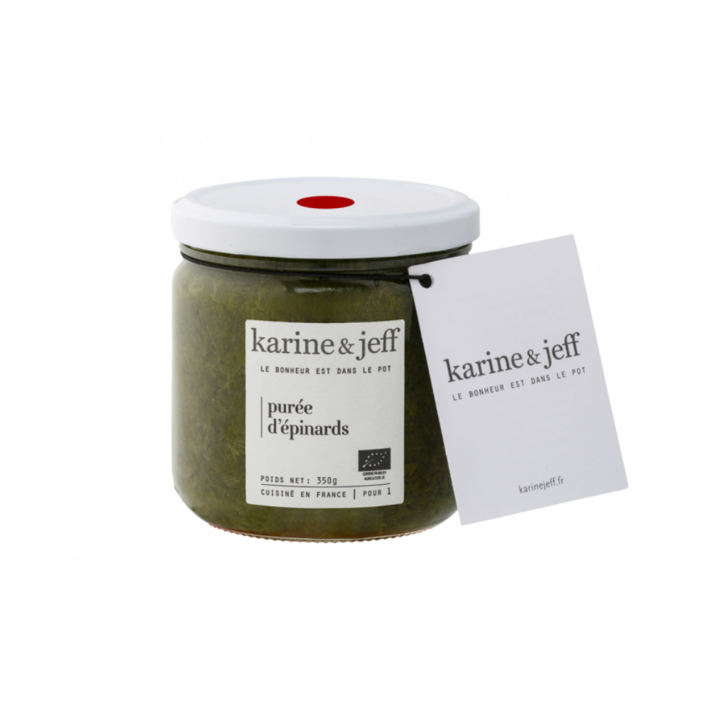 Acheter Puree D Epinards Repas Sain Bio Karine Jeff