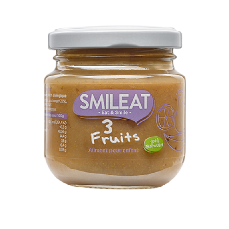 Acheter Petit Pot 3 Fruits Smileat Baby