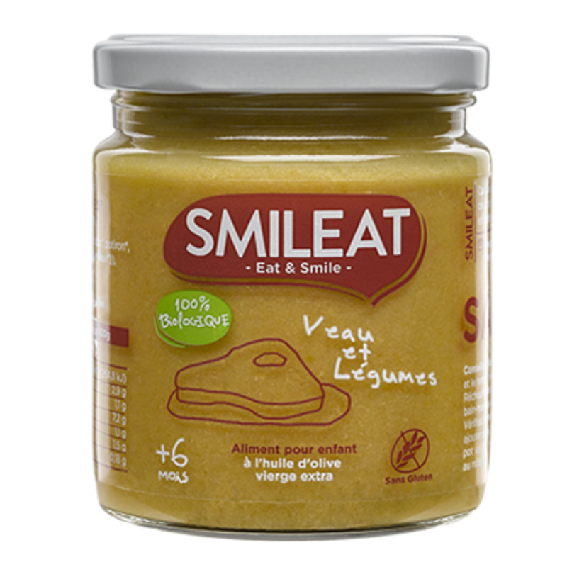 Acheter Petit Pot Veau Legumes Smileat Baby Acheter Petit Pot Veau Legumes Smileat Baby