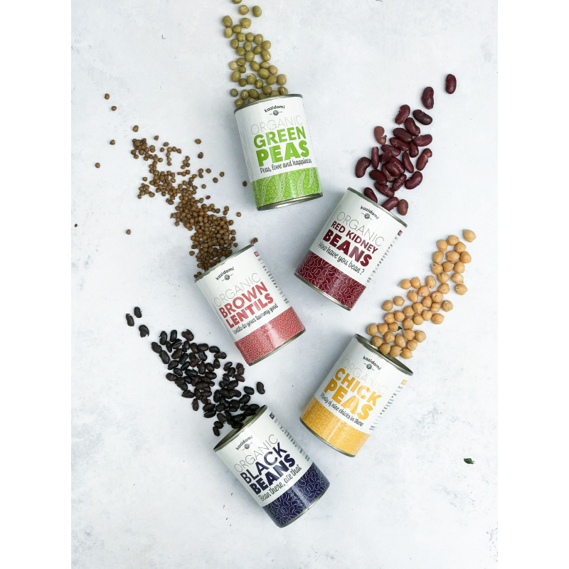 Acheter Petits Pois Verts Conserve Sans Sel Biologiques Kazidomi