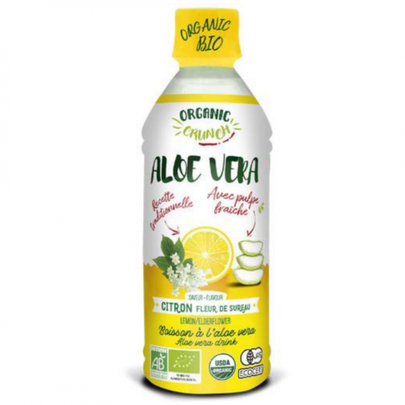 Koop Aloe Vera Vlier Pulp Bio Natuurlijke Organic Crunch