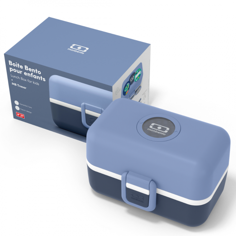 Acheter Boite Bento Enfant Tresor Bleu Monbento
