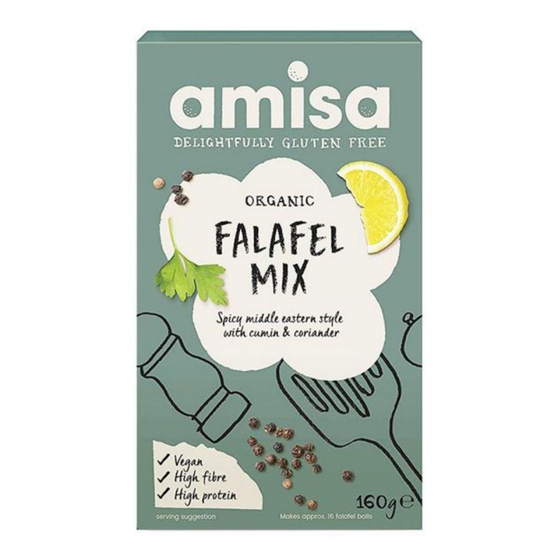 Buy Organic Falafel Cooking Mix Gluten Free Amisa