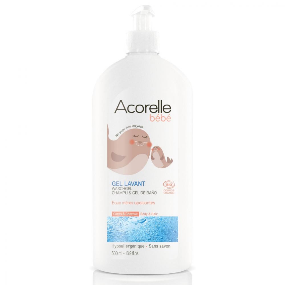 Acheter Gel Lavant Bebe Bio Hypoallergenique Acorelle