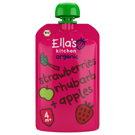 Acheter Lot De 7 Gourdes Fraise Rhubarbe Pomme 4 Sur Kazidomi