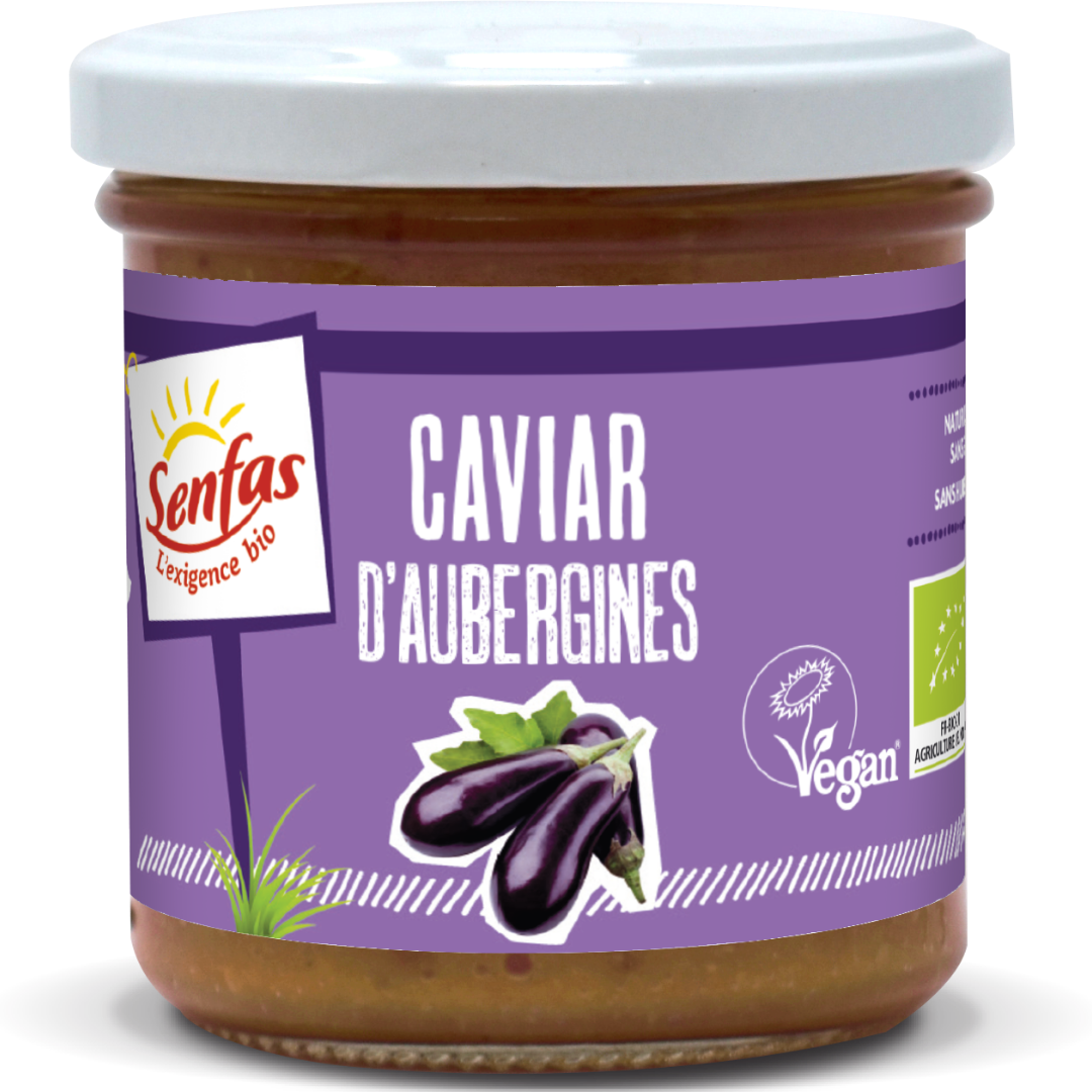 Acheter Puree Creme Aubergine Bio Senfas