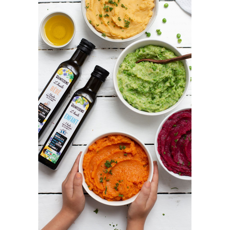 Organic Oil Blend For Baby From 4 To 36 Months Quintesens