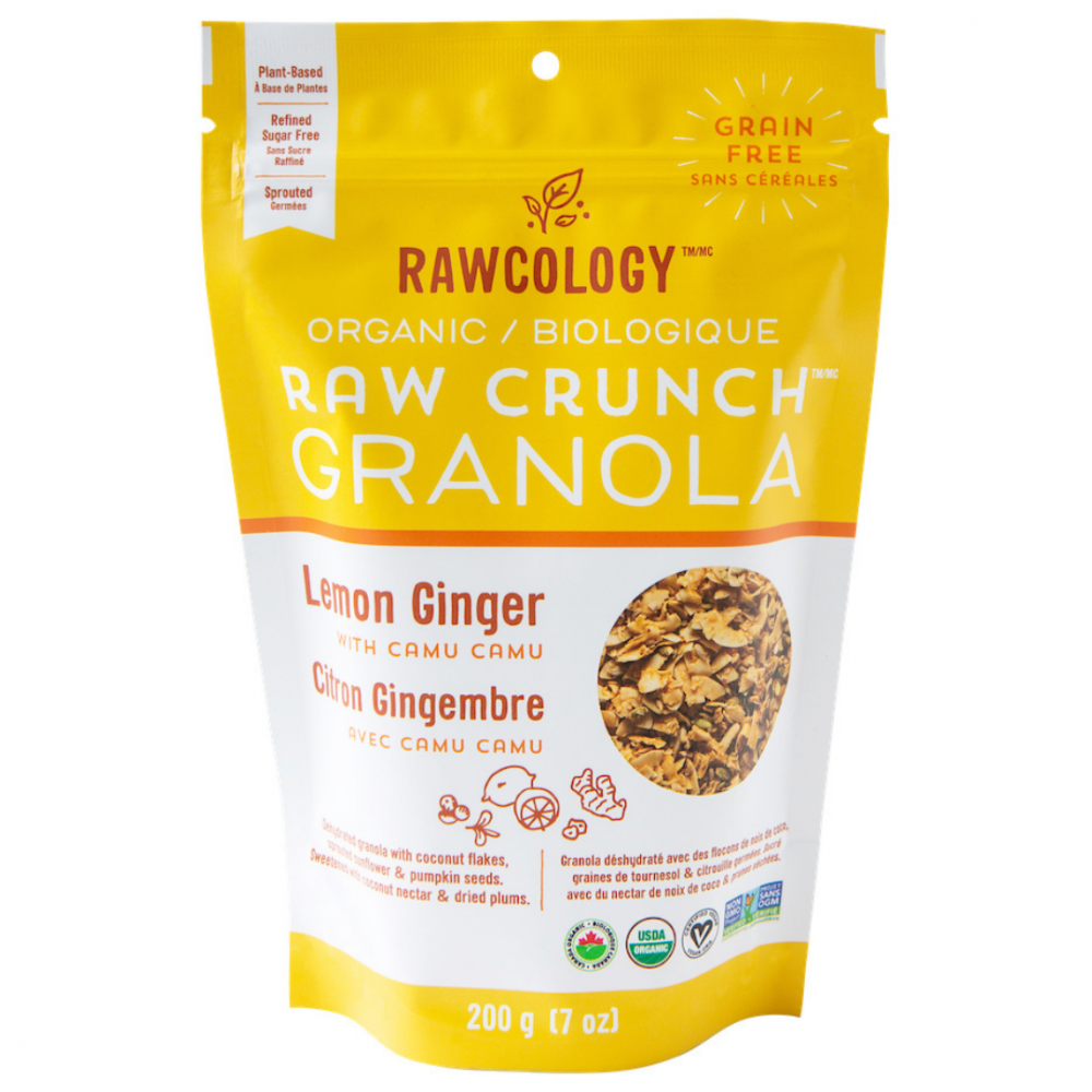 Buy Keto Coconut Lemon Ginger Raw Granola On Kazidomi