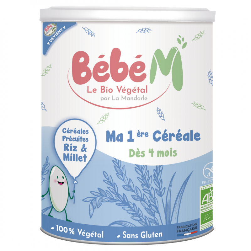 Acheter Cereale Riz Millet Caroube 4 Mois Sur Kazidomi