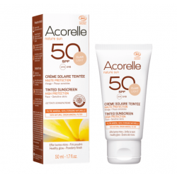 Crème Solaire Teintée Spf 50 Bio