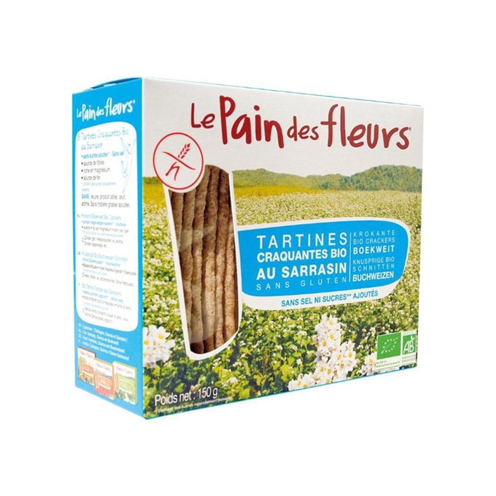 Acheter Pain Des Fleurs Tartines Bio Sarrasin
