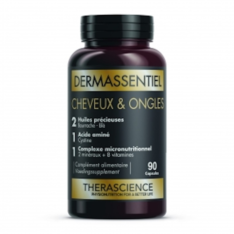 Dermassentiel Cheveux et Ongles - Therascience Dermassentiel Cheveux et Ongles - Therascience
