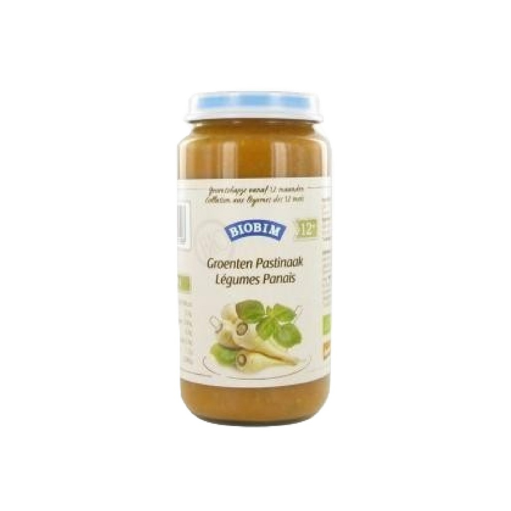 Biobim Puree De Legumes Et Panais Bio Pour Bebes A Partir De 12 Mois