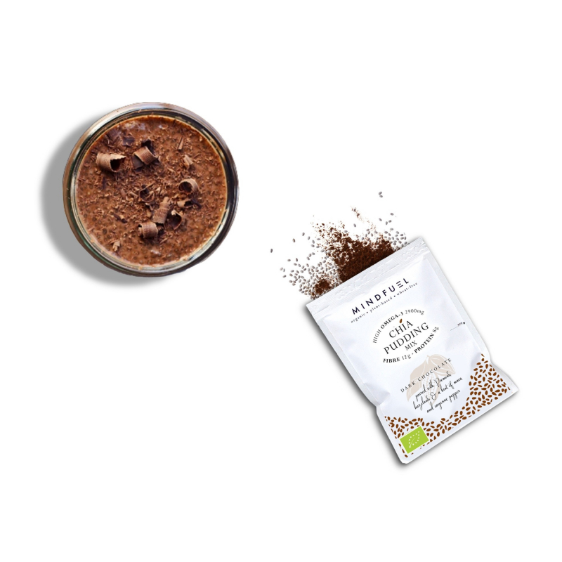 Buy Vegan Chia Pudding Custard Cocoa Organic Mindfuel