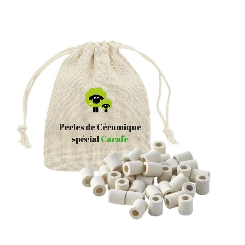 Perles De Ceramique Pour Carafe 15 Pieces Les Verts Moutons