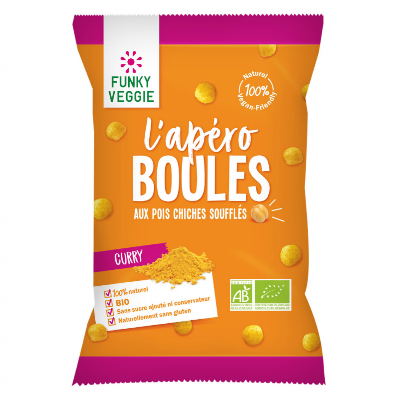 Acheter Aperitif Croustillant Pois Chiches Souffles Curry Bio Funky Veggie Acheter Aperitif Croustillant Pois Chiches Souffles Curry Bio Funky Veggie