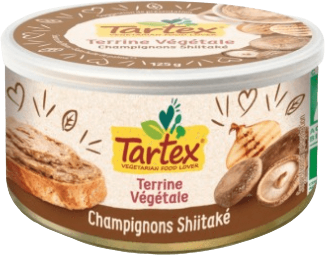 Buy Vegan Paté Spread Mushrooms Organic Tartex