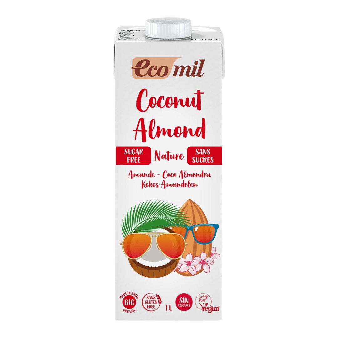 Ecomil Coconut Almond Drink Organic 1L Ecomil | -15% on Kazidomi