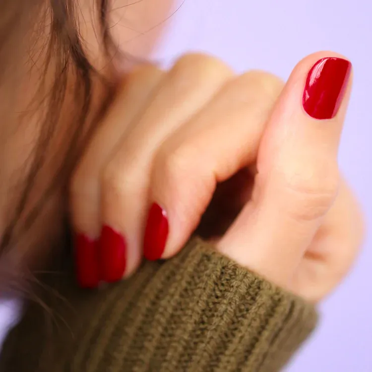Red Cherry Green Nail Polish