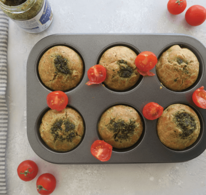 Muffins au Pesto