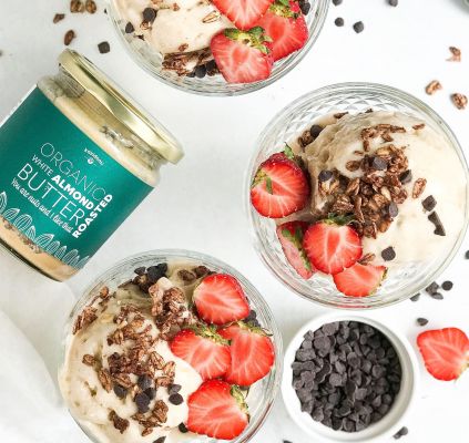 Nice Cream banane & purée d'amandes blanches