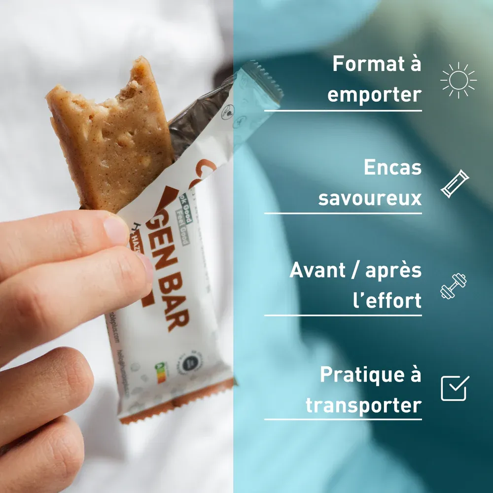 Barre Protéinée Collagène Cacahuète
