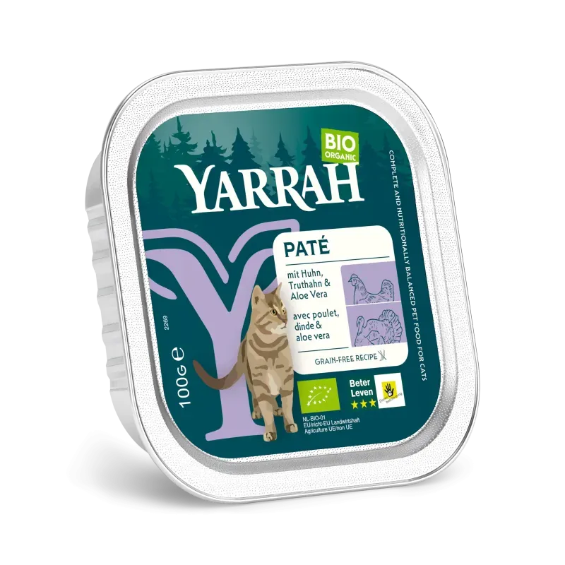 Lot Pâté Sans Céréale Poulet & Dinde Chat