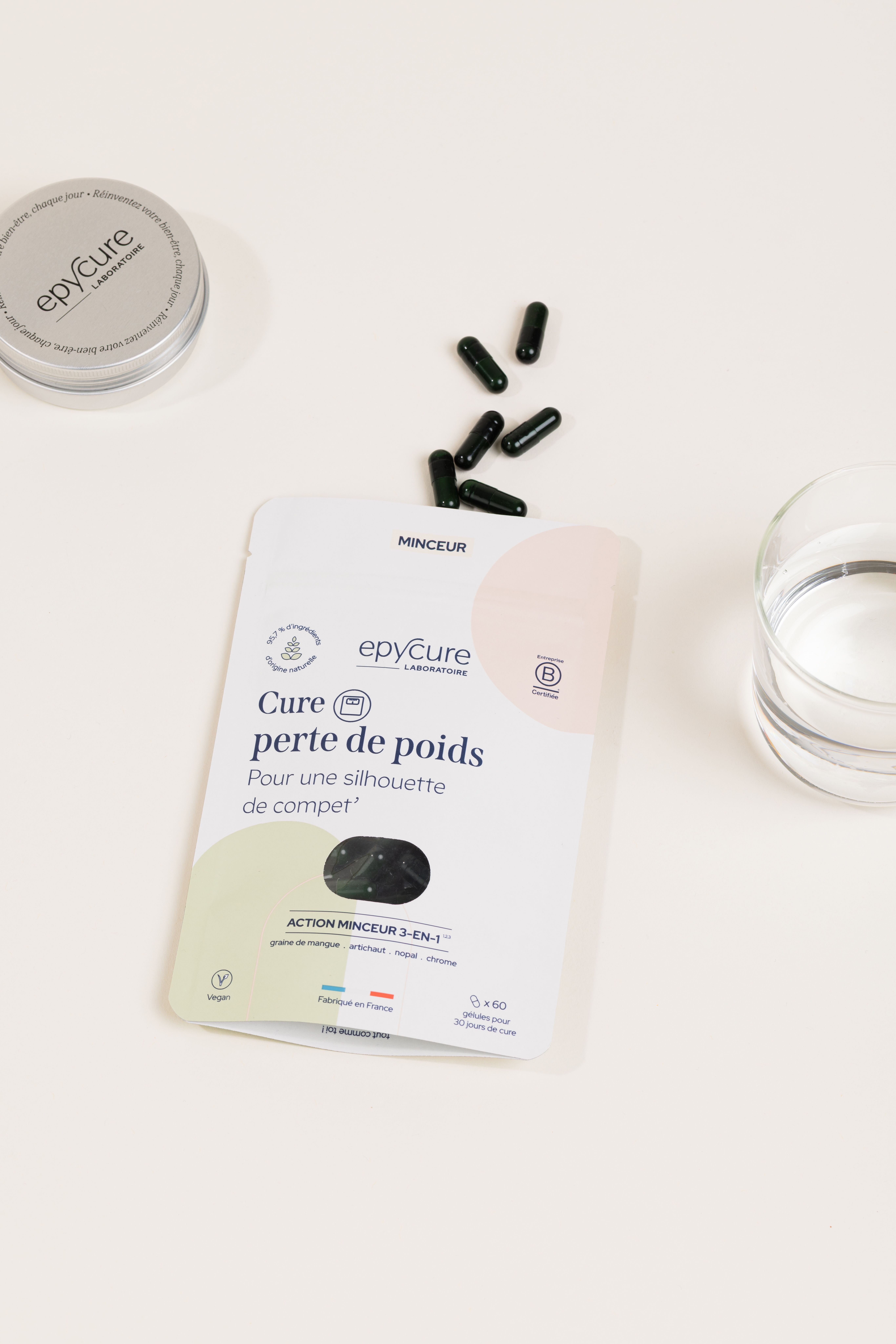 Huile De Massage Prise De Poids - 120 Gélules (cure 60 Jours) à Base De Plantes, Fabriquée En France