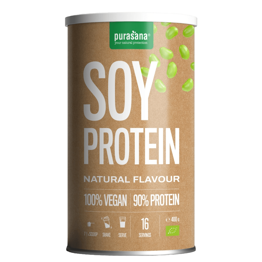 Vegan hemp protein powder naturel Organic