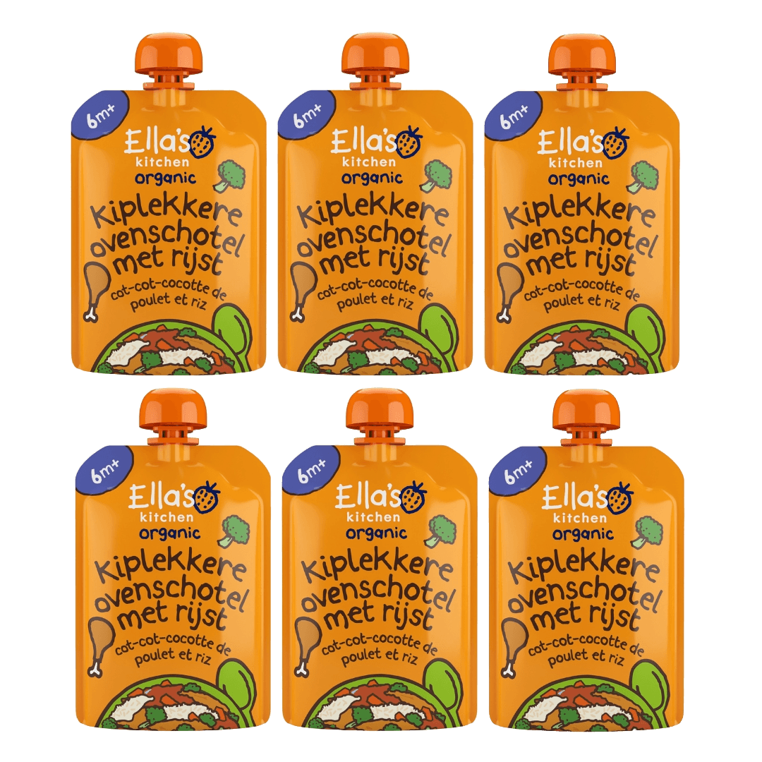 Chicken casserole with rice 6+ Organic