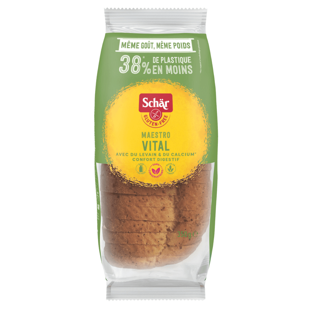 Maestro Vital Gluten-Free Bread 350g Schar -15% on Kazidomi