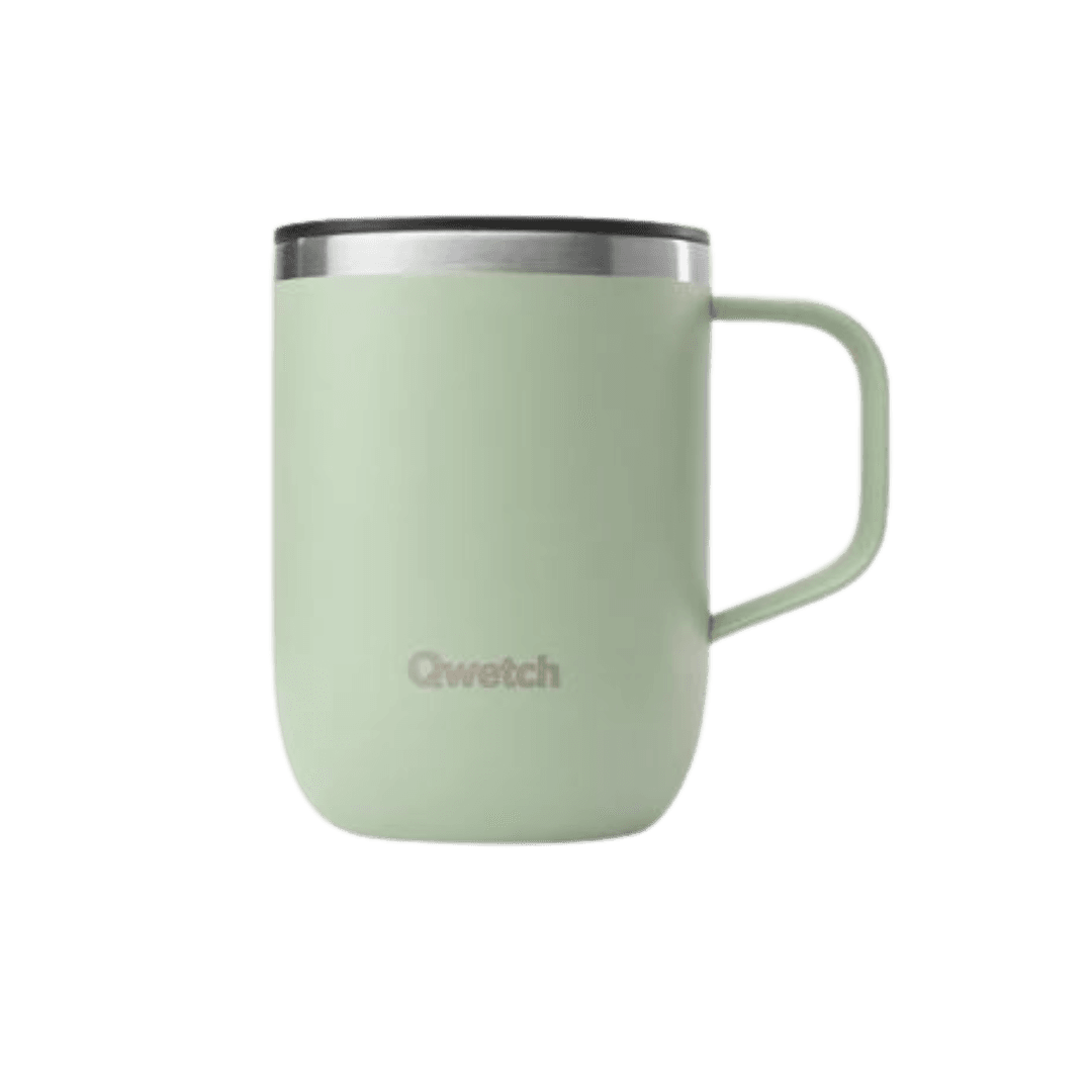 Food Jar Thermos Lekdicht met Handvat 650 ml Flowers Red Qwetch voor warm en koud