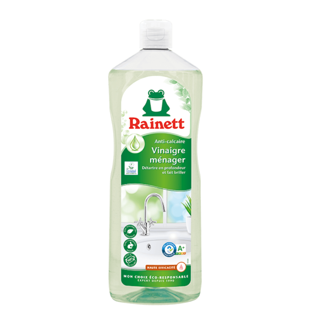 Lot De 3 Nettoyants Frosch Framboise, 500ml, Vinaigre Anti-calcaire Puissant