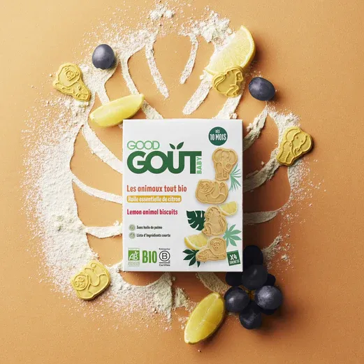 Biscuits Animaux Tout Bio Citron Sans Sucre Ajouté
