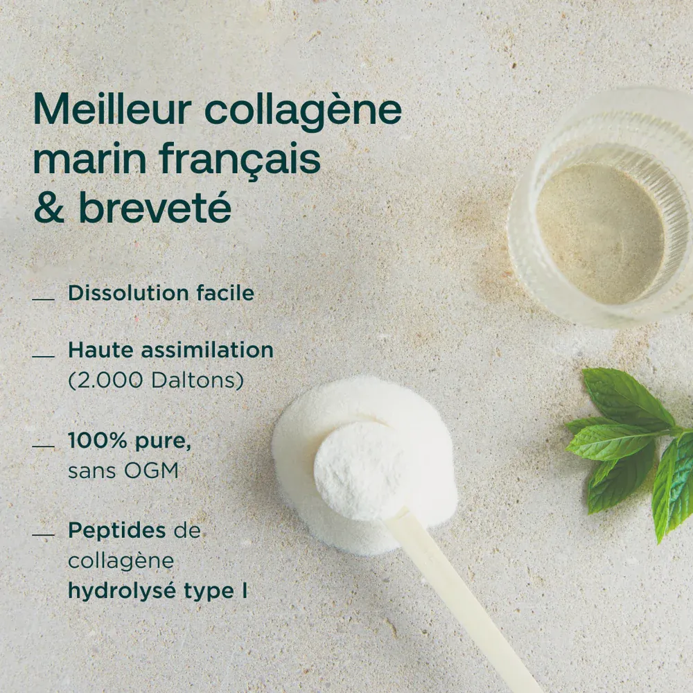 Collagène Marin en poudre Menthe-Citron