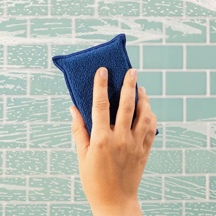 wasbare spons voor de badkamer