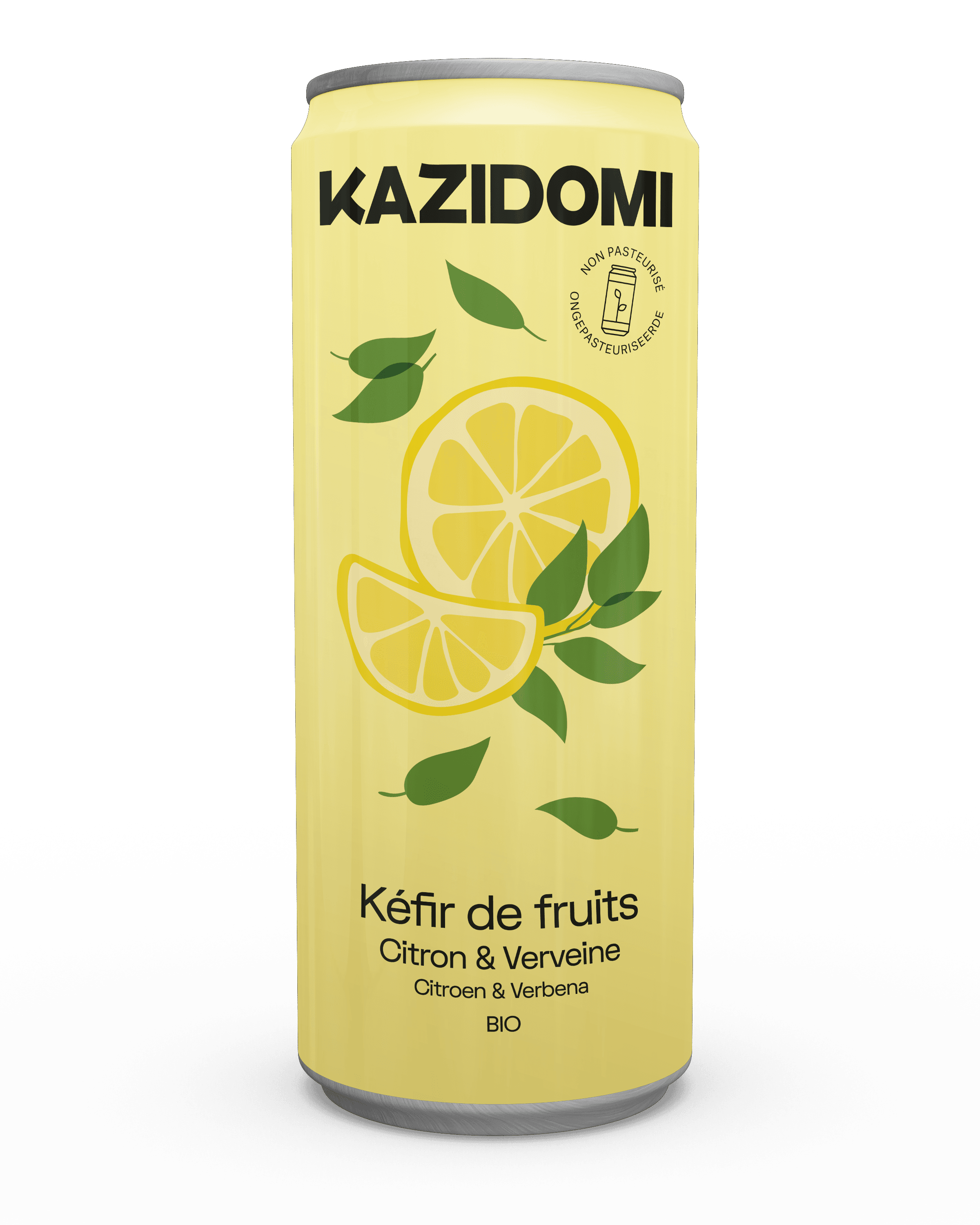 Kéfir Citron Verveine Bio 250ml | -25% sur Kazidomi