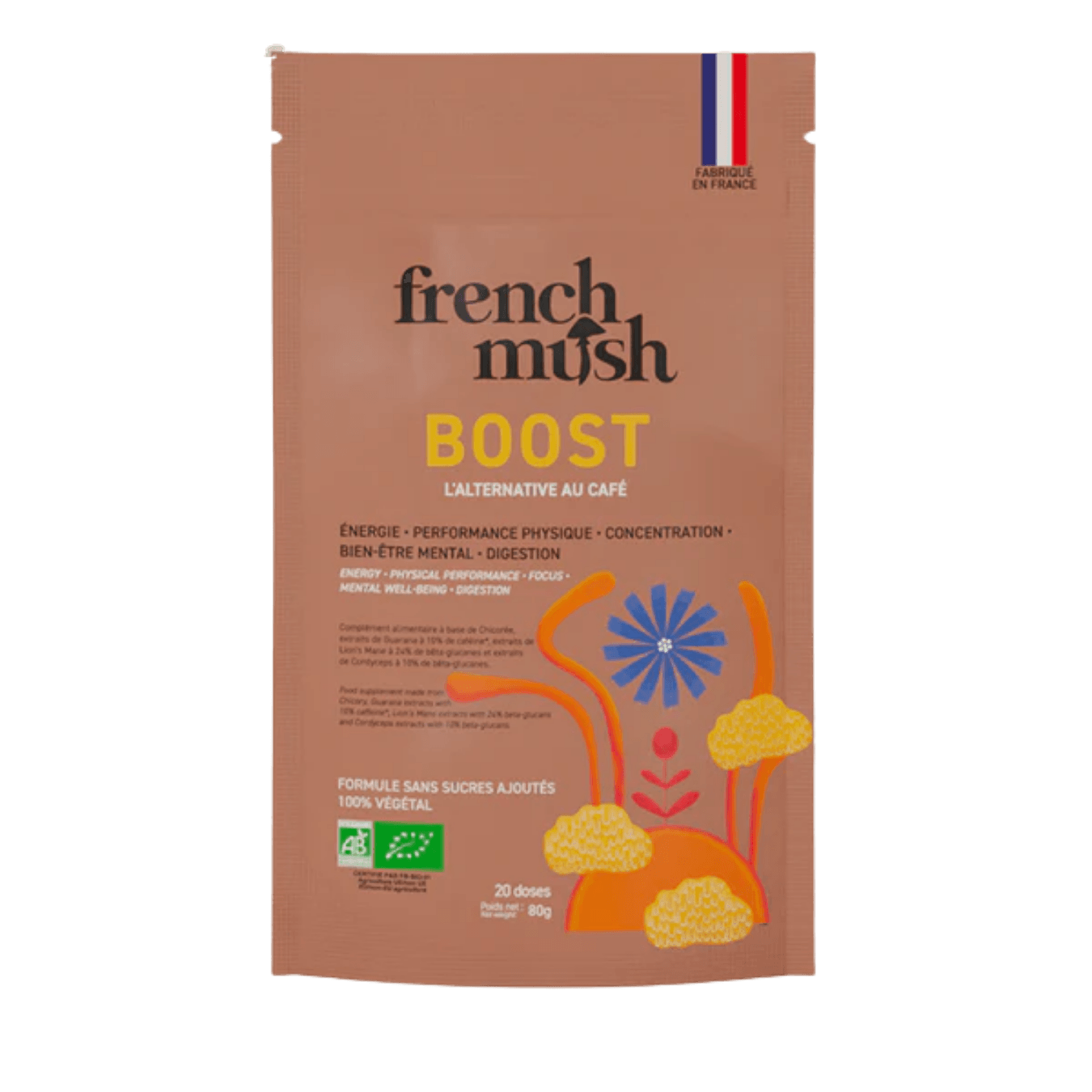 Adaptogenic Mushroom Chicory Coffee Organic 80g French Mush | -15% on ...