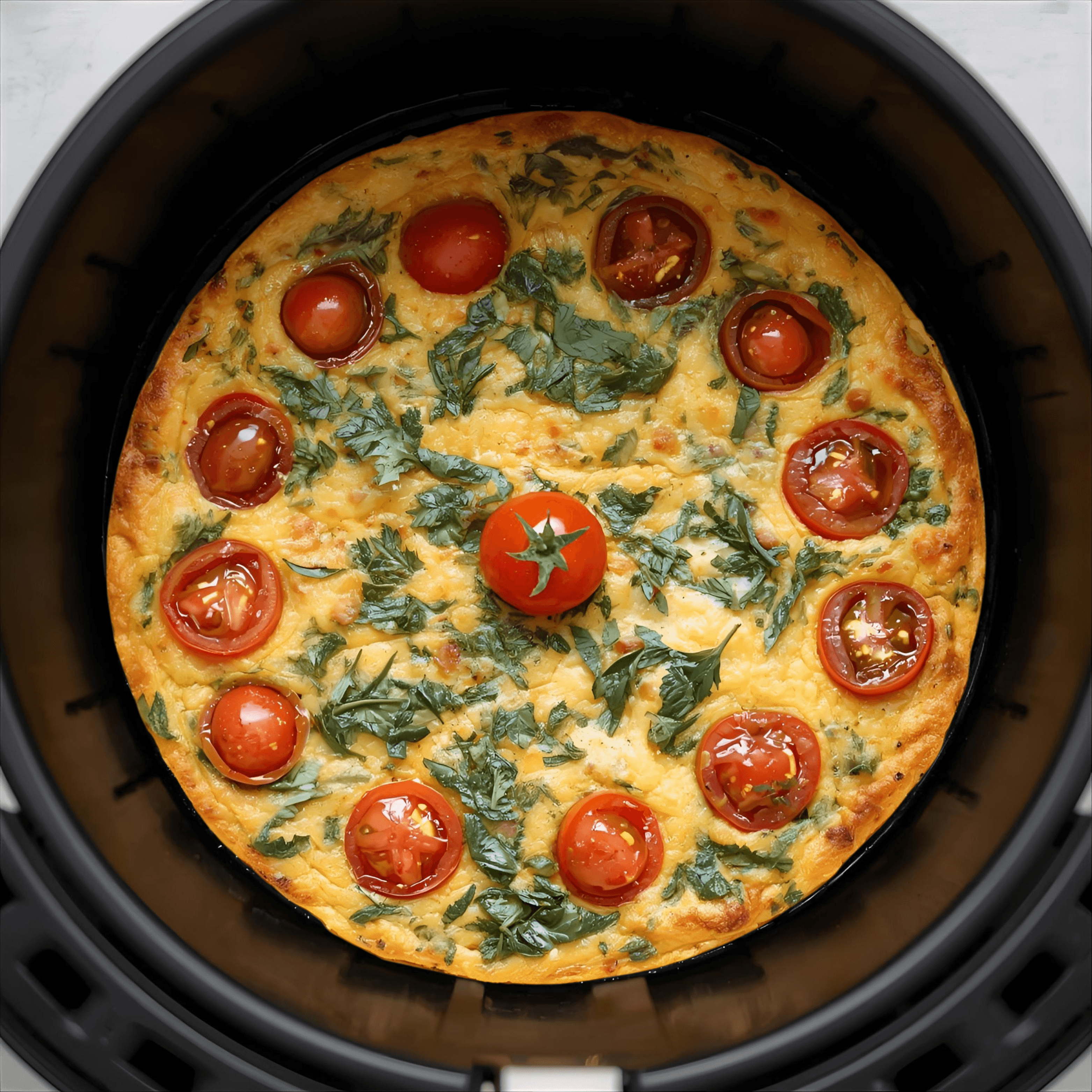 Korstloze Airfryer Quiche