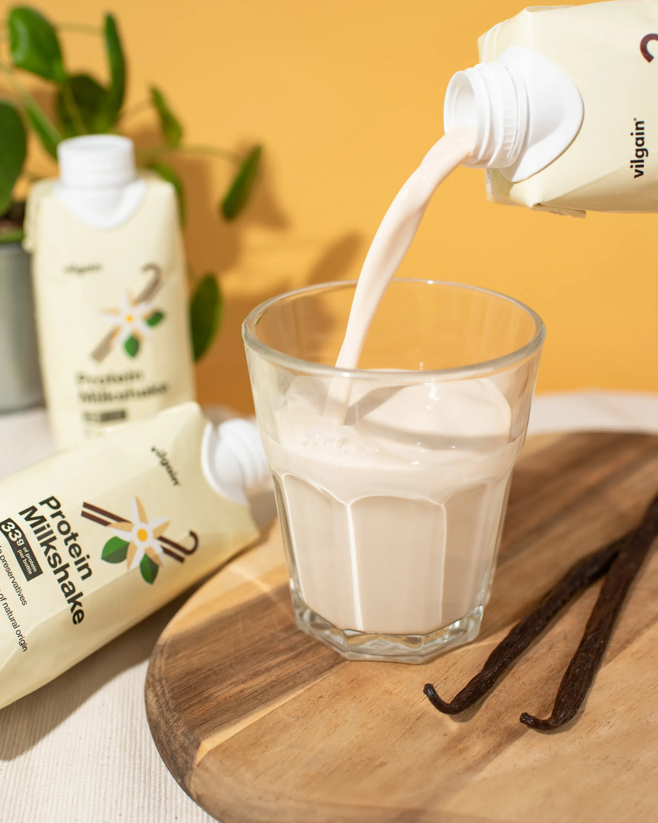 Vanilla Whey Protein Milkshake