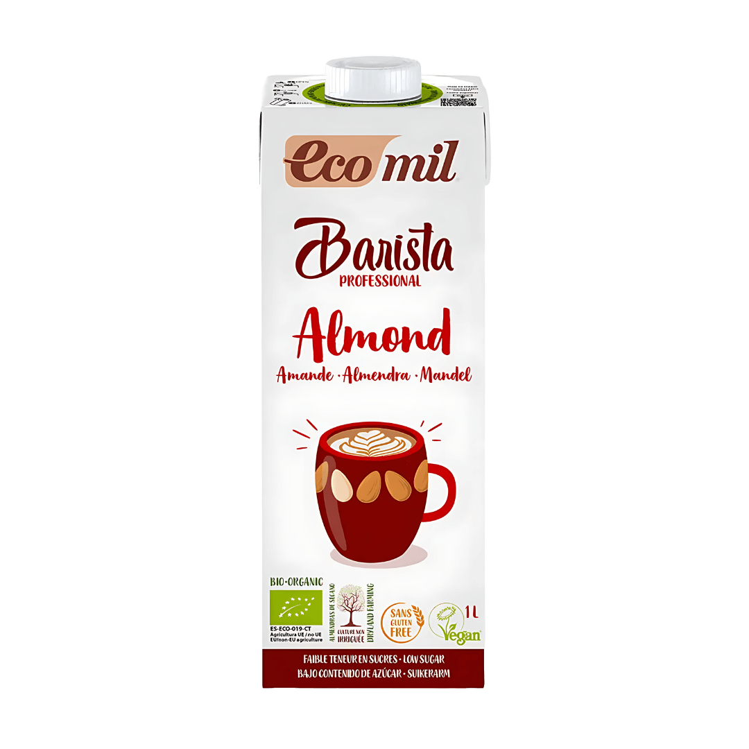 Ecomil Organic Barista Almond Milk - Low Sugar | NTUC