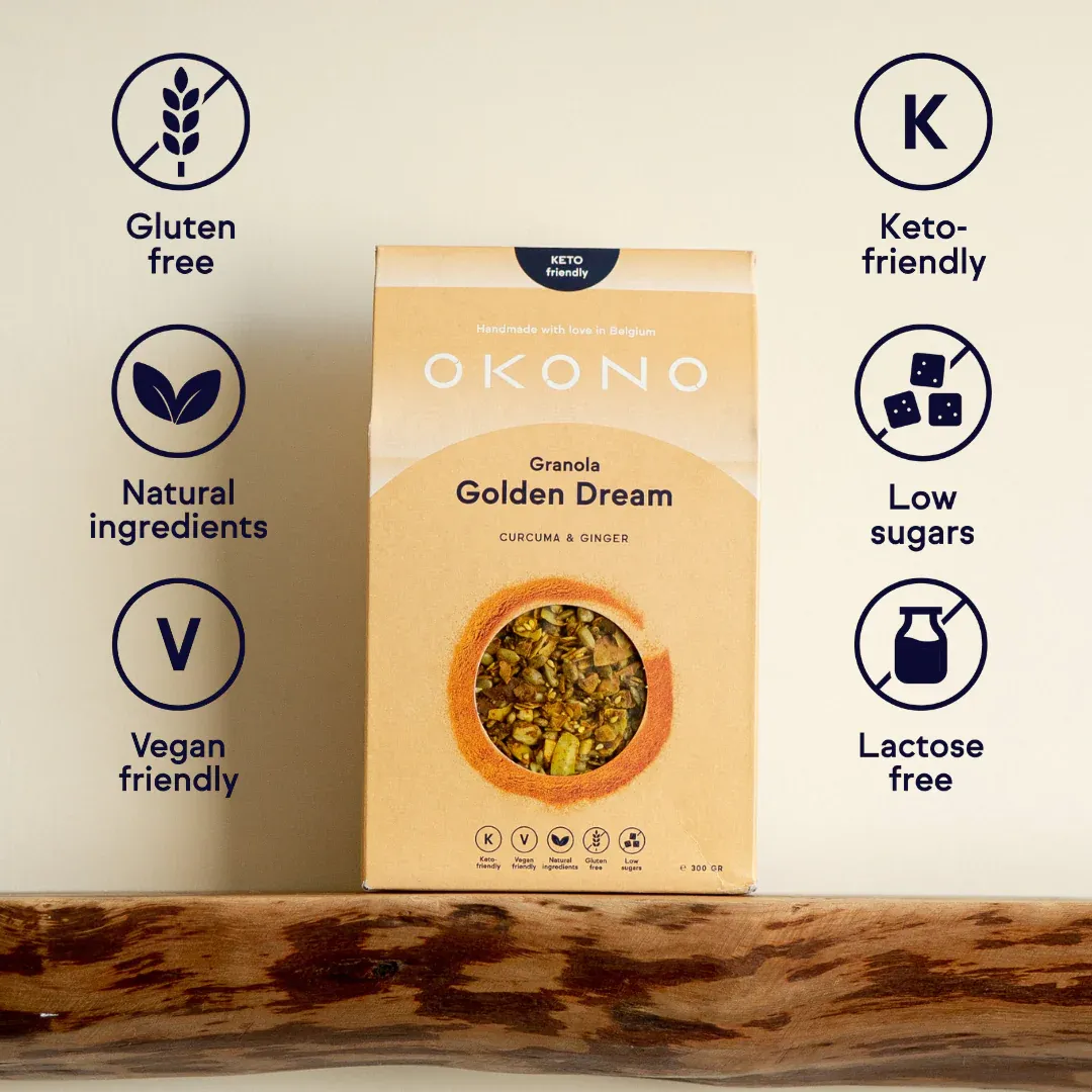 Granola Curcuma Gingembre Kéto