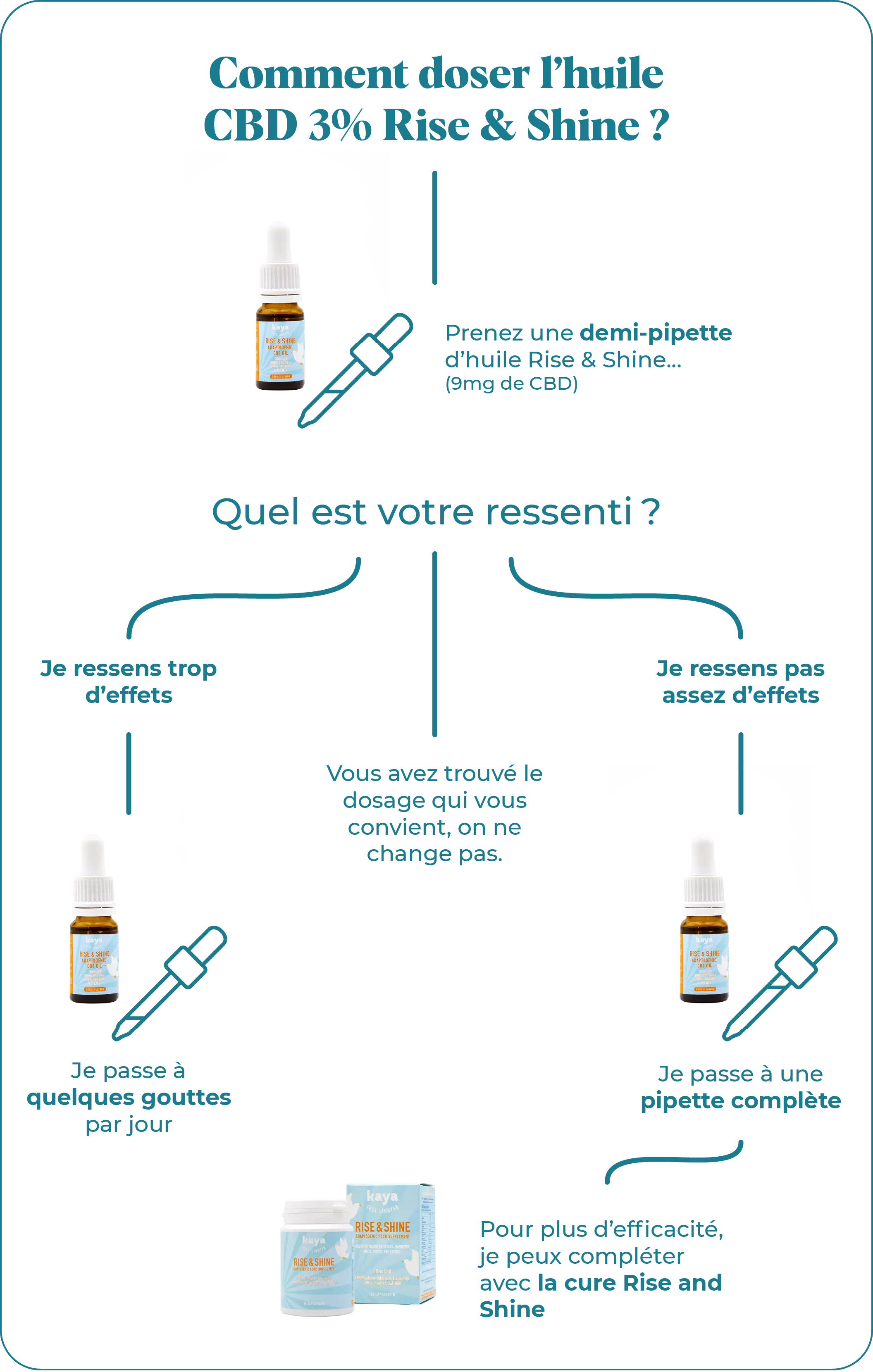 Huile Énergisante CBD & Adaptogènes