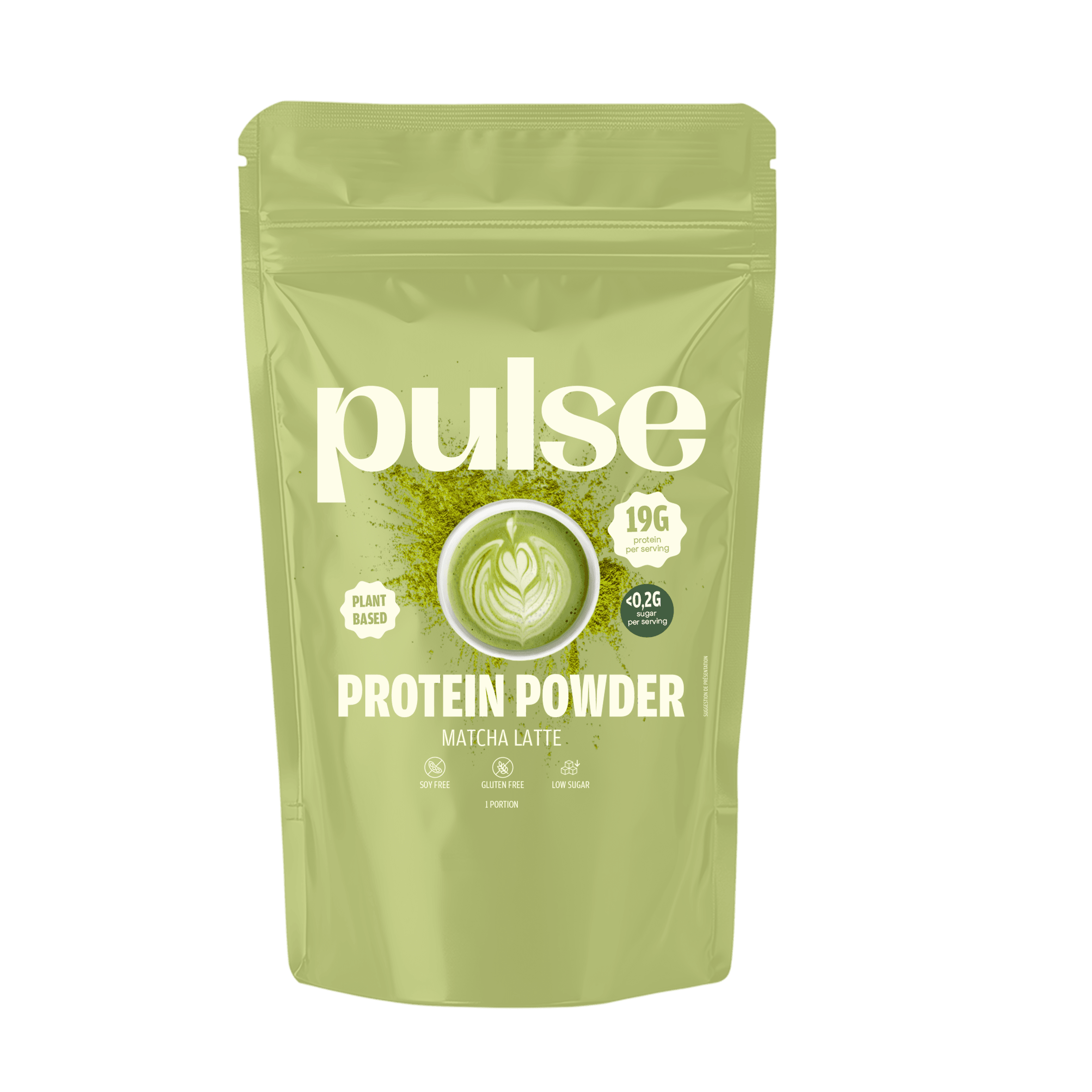 Unique Pulse Dose unique poudre protéinée matcha (64% protéine) 30g Pulse Protein ...