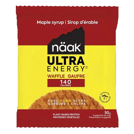 Ultra Energy Maple Syrup Waffles